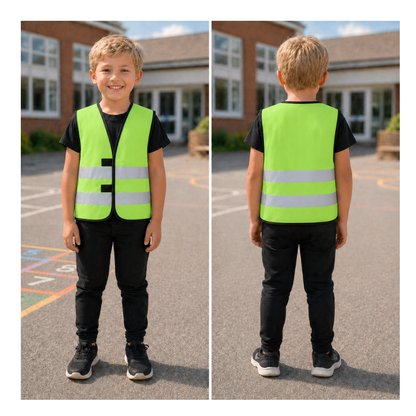 Kinder Warnweste mit Reflexstreifen